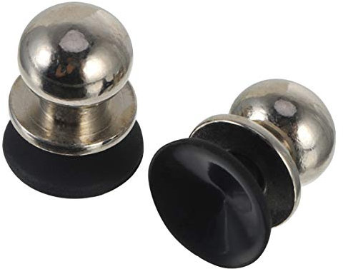 Hemobllo 2Pcs Handyspiel Joystick Gamecontroller Metall Tablet Touchscreen Joypad Gamecontroller Spielausl?ser Drücken Sie Die Assistententaste für Das (Silber)