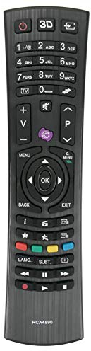 RCA4890 Ersatz Fernbedienung - VINABTY RCA 4890 TV Fernbedienung für JVC LED TVs RC4890 RC4990 RM-C3095 Remote Controller