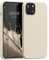 kwmobile Carcasa Compatible con Apple iPhone 13 Funda - Case TPU y Silicona antigolpes - Apto Carga inalámbrica - Crema