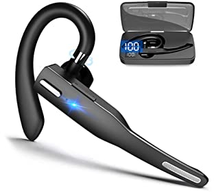 Cuifati YYK-525 Business -Headset, sehr leichtes Ohrbügel-Design, mit 500-mA-Ladeetui, für Geräte mit oder mit -Adapter