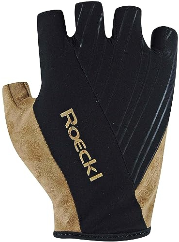 Roeckl Sports Fahrradhandschuh ISONE, High Performance Unisex Fingerhandschuh, Schwarz 8