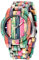 Tiong Holzuhren für Damen Herren Inverted Geometrische Zebra Holz Uhr Einzigartige Elegante Quarz Holz Armbanduhr Handgefertigt mit Bambus Armband Unisex, Wooden-1, Armband