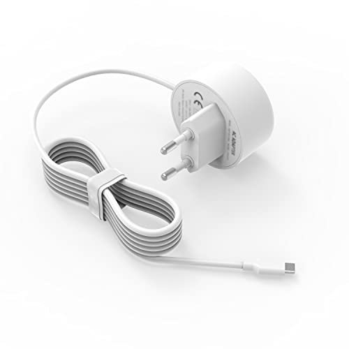 Chargeur 15W pour Google WiFi System Router NLS-1304-25 / GL0102 Router Home System, Google Pixel 2 XL 2XL Adaptateur Secteur pour Téléphone avec Câble