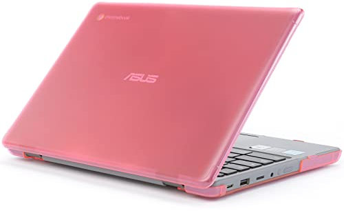 mCover Funda Compatible Solo para computadoras portátiles ASUS Chromebook CR1 (CR1100CA o CR1100FA) Series de 11.6 Pulgadas (no Compatible con ningún Modelo ASUS CR1104-FG Series) - Rosa
