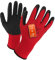 WS-Pro Arbeitshandschuhe mit Latexbeschichtung - 12 Paar - Arbeitshandschuhe Damen, Arbeitshandschuhe Herren - Robuste Montagehandschuhe für Heim und Garten - Gartenhandschuhe, 12 Paar, Größe 7