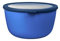 Mepal - Bol Multifonction Cirqula Rond - Boîte Conservation Alimentaire avec Couvercle - Convient comme Boîte de Hermétique pour le Réfrigérateur, Micro-ondes & Congélateur - 3000 ml - Vivid blue