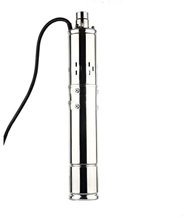 JMorCO Pompe immergée dans l'eau Solaire de Pompe de puits pour puits Profond Pomp Solare 3SES1.5/100-D24/300