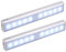 KEWUZY Lampe Detecteur De Mouvement Interieur, Lot De 2 Lampe 10 LED Sans Fil, Lampe Rechargeable USB Détecteurs De Mouvement Avec Magnétisme, Pour Armoires, Escaliers, Couloirs, Garages