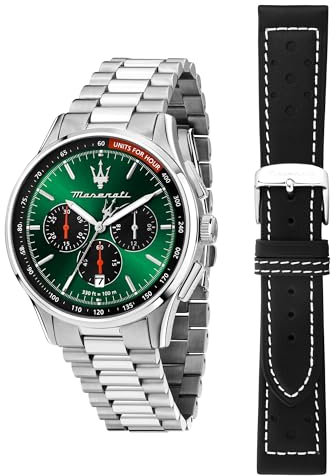 Maserati Herrenuhr, Chronograph, Analog, 42 mm, SORPASSO-Kollektion Special Pack – R8873624002