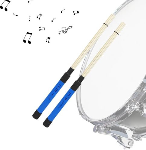 Palillos de punta de madera, palillos de madera,Palillos para batería electrónica - Palillos frescos, juego de palillos de percusión, palillos de batería electrónicos, mango cómodo para