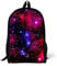 FCMWLKEJI Space Star Universum Schulranzen Schultaschen für Teenager Jungen Mädchen Große Kapazität Rucksäcke, grün, M