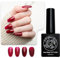 Sun&Beam Nails One-Step Gel Polish 3-in-1 | No Base or Top Coat Needed No Sanding UV/LED Compatible Easy Removal 15ml (#10 Sheer Berry Jam)