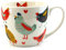 Tabac du Bassigny Tasse Déjeuner en Porcelaine - Marmottes Bianca 380 ml