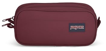 JanSport Large Accesssory Pouch Large Pouch, 10 x 8 x 23 cm, Russet Red, Red