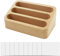 JRSHIRLEYLTD Porta biglietti da visita in legno con 10 scomparti per carte di credito, per ufficio, casa, scuola