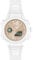 Lacoste Reloj de Cuarzo Multifuncional Analógico-Digital para Mujer Colección LC33 con Correa de Silicona Blanca - 2001430