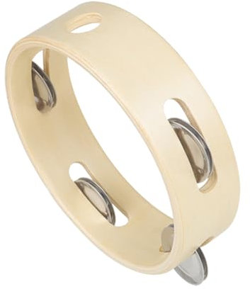 DIKACA 6 Rassel-tamburin-kreis Instrumente Xylophon Tamburine Für Erwachsene Percussion-handtrommel Hand Tamburin Glocke Handtrommel Musik Handtrommel Handklopfspielzeug Metall