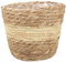 HEMOTON Panier De Fleurs en Rotin Tressé en Jonc De Mer Décoration De Jardin Pailles Maison Grands Paniers De Mariage Panier Décoratif en Osier pour Salon Magasin De Fleurs Pots De
