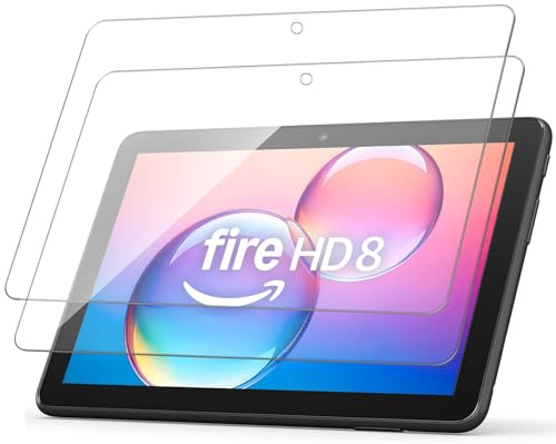 Ytuomzi Screen Protector for 8 Kids/Pro Tablet (2024/2022/2020 Version), Tempered Glass Screen Film Guard for 8-inch Tablet, 2 Pack (8 Kids/Pro)