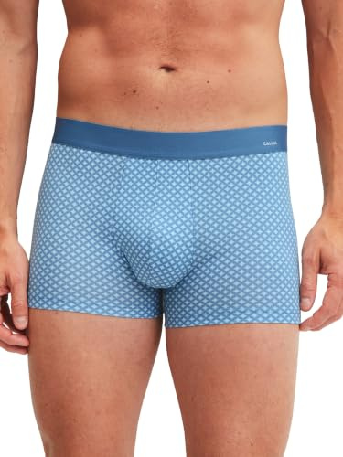 CALIDA Cotton Code Design Boxershorts Herren Atlantic Blue 56