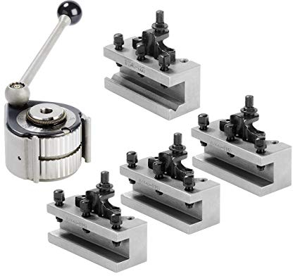 WABECO Schnellwechsel Stahlhalter Set Größe A System Multifix mit Bohrstahlhalter und Drehstahlhalter
