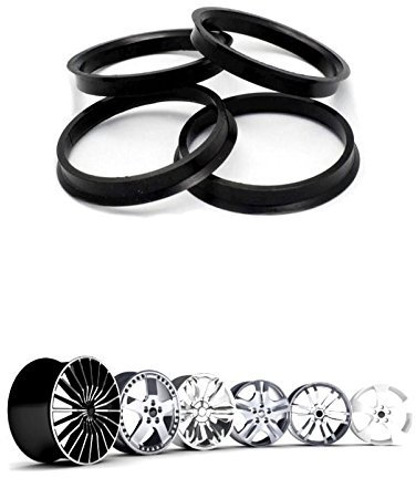 4x ZENTRIERRINGE 74.1 x 56.1 MM FÜR ALUFELGEN 4 STÜCK