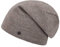 LIERYS Fine Merino Long Beanie Herren/Damen/Kinder (Länge: 30 cm) - Made in Germany - Strickmütze aus Merinowolle - Wintermütze in One Size (54-61 cm) - Herrenmütze Herbst/Winter braun One Size