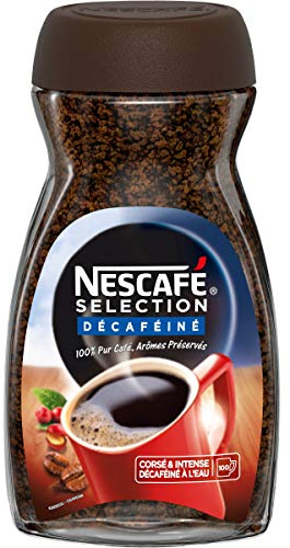 NESCAFÉ Auswahl nescafe Decaf, café lösliche, 200 g Flasche