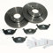 Autoparts-Online Set 60005446 Bremsscheiben Ø 256 mm/Bremsen + Bremsbeläge für vorne