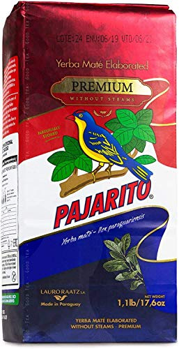Pajarito Yerba Mate Premium Despalada 500 g Mate Tee aus Paraguay Ohne Stängel
