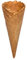 PJaspert Eiswaffeln | Cucuruchos de helado Crispy 130x50mm (100 piezas)
