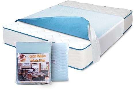 PimPam Factory Inkontinenzunterlage Waschbar mit Flügeln Stück 2 - wasserdichte Matratzenauflage - 90 x 85 cm - Extrem Saugfähige - Waschbare Inkontinenz ‑ Betteinlagen