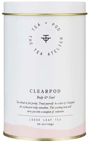No.09 CLEARPOD - Weißer Tee mit Rosenblüten - 50 g - Komposition aus Pai Mu Tan und duftender Rose - Lose Teeblätter | by Teapod Atelier