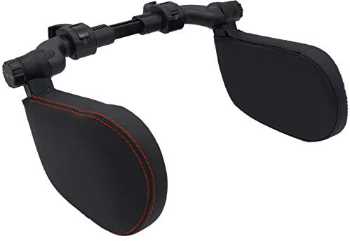 Easy Travel ergonomisches Auto Reisekopfkissen - Zubehör Kopfhalterung/Nackenkissen/Nackenstütze zum nachrüsten, ideale Schlafposition, verstellbare Kopfstützenhalterung für Kinder & Erwachsene