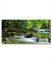 banjado Glas Magnettafel (120 x 60cm) - Magnetwand Glas - Magnetpinnwand als Memoboard - Pinnwand Magnettafel Küche, Büro, Kinderzimmer - Rauschender Bach