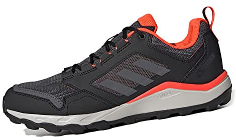 adidas Tracerocker 2.0 Trail Running Shoes, Zapatillas Hombre, Core Black Grey Five Grey Six, 41 1/3 EU