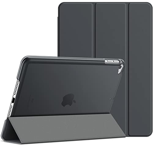 JETech Funda para iPad Mini 4, Carcasa con Soporte Función, Auto-Sueño/Estela (Gris Oscuro)