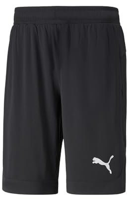 PUMA Big & Tall Ready to Go Shorts aus glänzendem Stoff, 25,4 cm, Black, 4XL