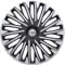 MICHELIN 4 copricerchi NVS SOHO Silver Black, 14 pollici