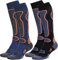 Ozaiic Merino Wool Ski Socks, Thermal Warm Knee High Thick Socks for Winter, Cold Weather, Snow, Snowboarding, Hunting, Hiking
