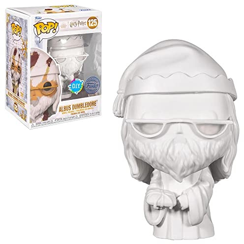 Funko Pop! HP: HP Holiday - Albus Dumbledore - (DIY) - White - Harry Potter - Collectable Vinyl Figure - Gift Idea - Official Merchandise - Toys for Kids & Adults - Movies Fans