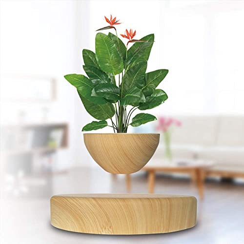 Nachtlicht, schwebender Luft-Bonsai-Topf, magnetische Aufhängung, schwebende Luft-Blumentöpfe – kreatives Design, Levitations-Bonsai – Heimbüro-Dekorationen – lustiges Ge