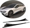 QCHIAN Trittbretter Seitenschweller für BMW I8 Coupe 2014 2015 2016 2017 2018, Seitenstufen Schweller Seitenbretter Seitentrittleiste Pedale Kit Halterungen, Auto Dekoration Zubehör