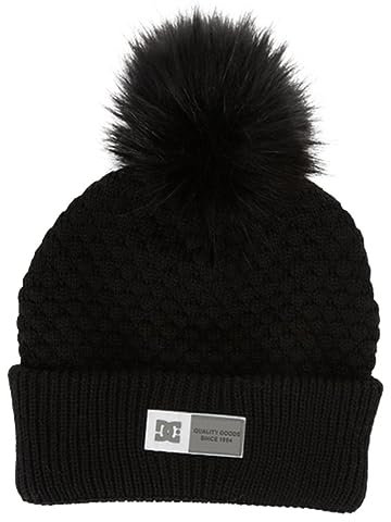 DC Damen Cold Weather Beanie, Herrliche Mütze | Schwarz, Einheitsgröße