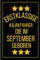 Erstklassige Kajakfahrer Die Im September Geboren: Kajakfahrer Geburtstagsgeschenk | Notizbuch Geschenk für Kajakfahrer | 120 seiten