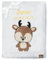 Be Mammy Personalisierte Babydecke mit 3D Applikation Warme Kuscheldecke mit Namen und Geburtsdatum; Perfektes Baby Geschenk; Blanket; Krabbeldecke BE20-280 (Hellgrau - Hirsch)