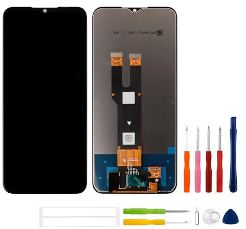 swark 6.6 LCD Display Kompatibel mit ZTE Blade A73 4G/ZTE Blade V50 Smart (Schwarz Ohne Rahmen) LCD Display Touchscreen Digitizer + Werkzeugsatz