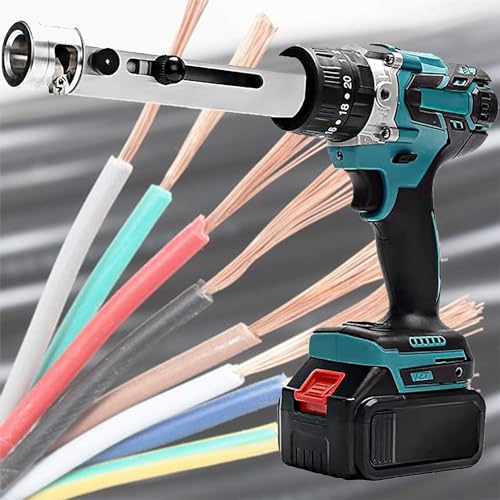 DPLWJPP Máquina Peladora Cables Eléctricos,Máquina Peladora Cables,Pelacables 50-300 Mm²,Máquina Peladora De Cables De Cobre Herramienta Peladora De Cables para 50-300 Mm²