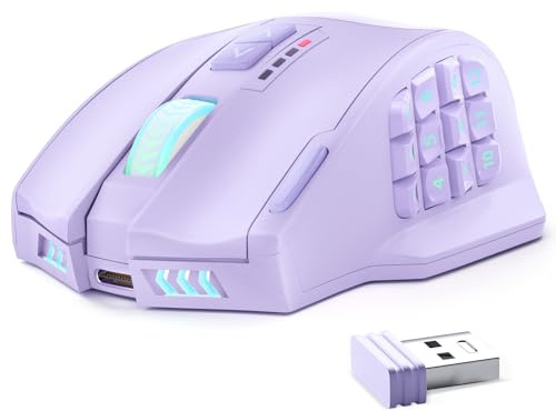 UtechSmart Venus Pro Souris de gaming sans fil avec capteur optique 16 000 DPI