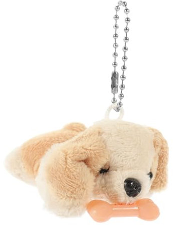 MUSISALY Porte-clés Peluche Chien Mignon Pendentif Pour Sac Breloque Décorative